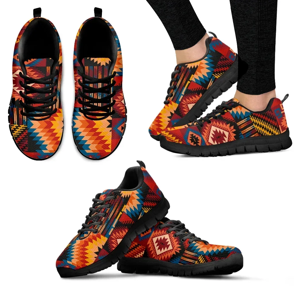 Women'S Ethnic Fashion Brands - Sneakers di Moda con Design Azteco,