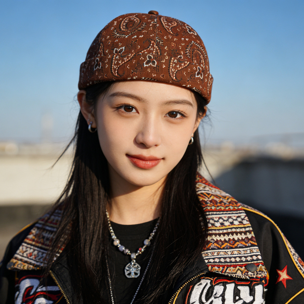 Go Ethnic Fashion - Cappello retrò Paisley Yapi Guapi da