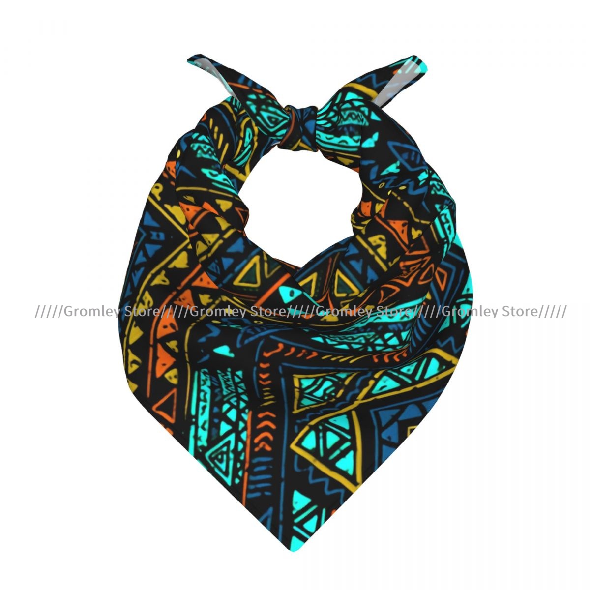 Ethnic Chic Fashion - Sciarpa Quadrata Etnica Boho Chic Stile