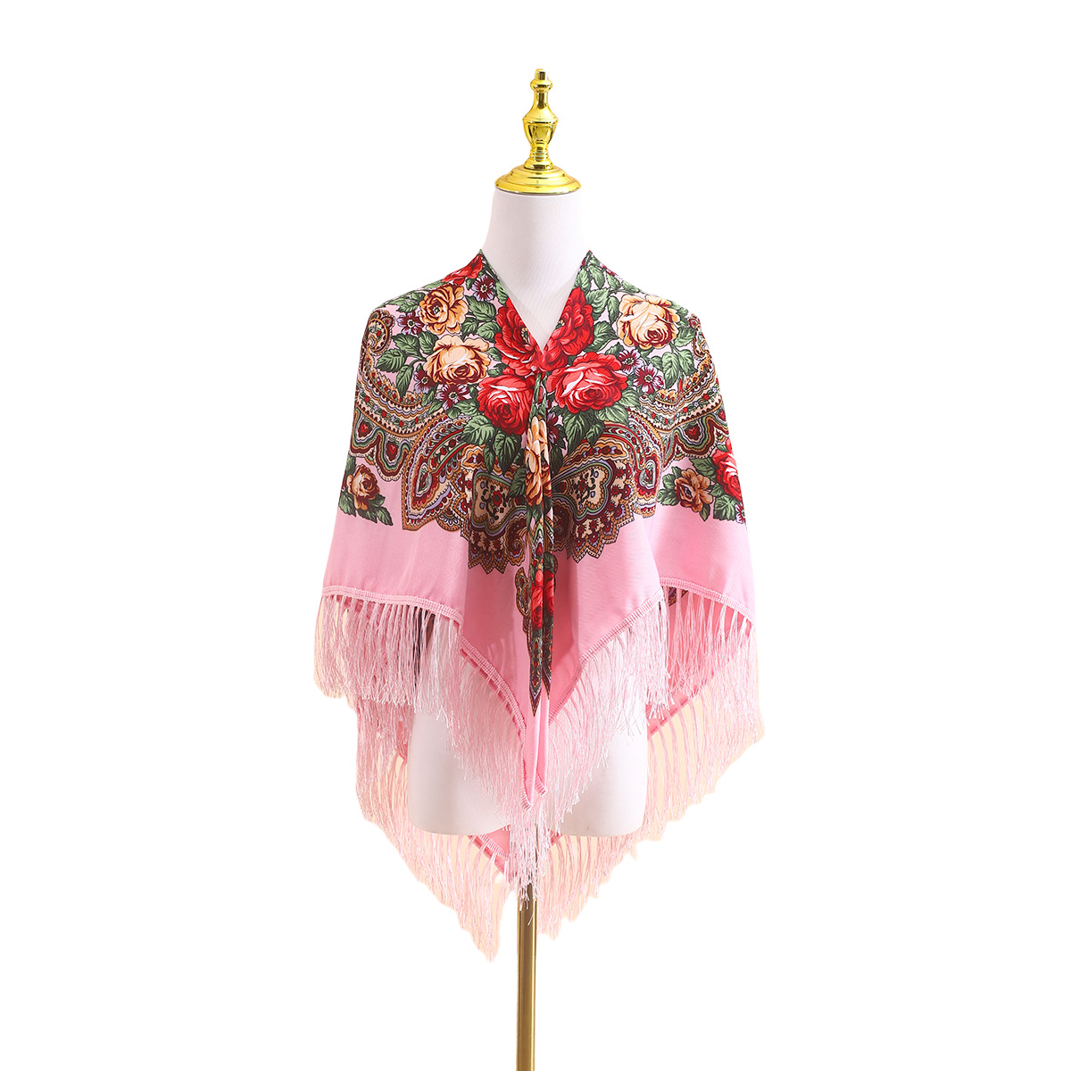 Go Ethnic Fashion - Sciarpa Etnica Russa da 110 cm