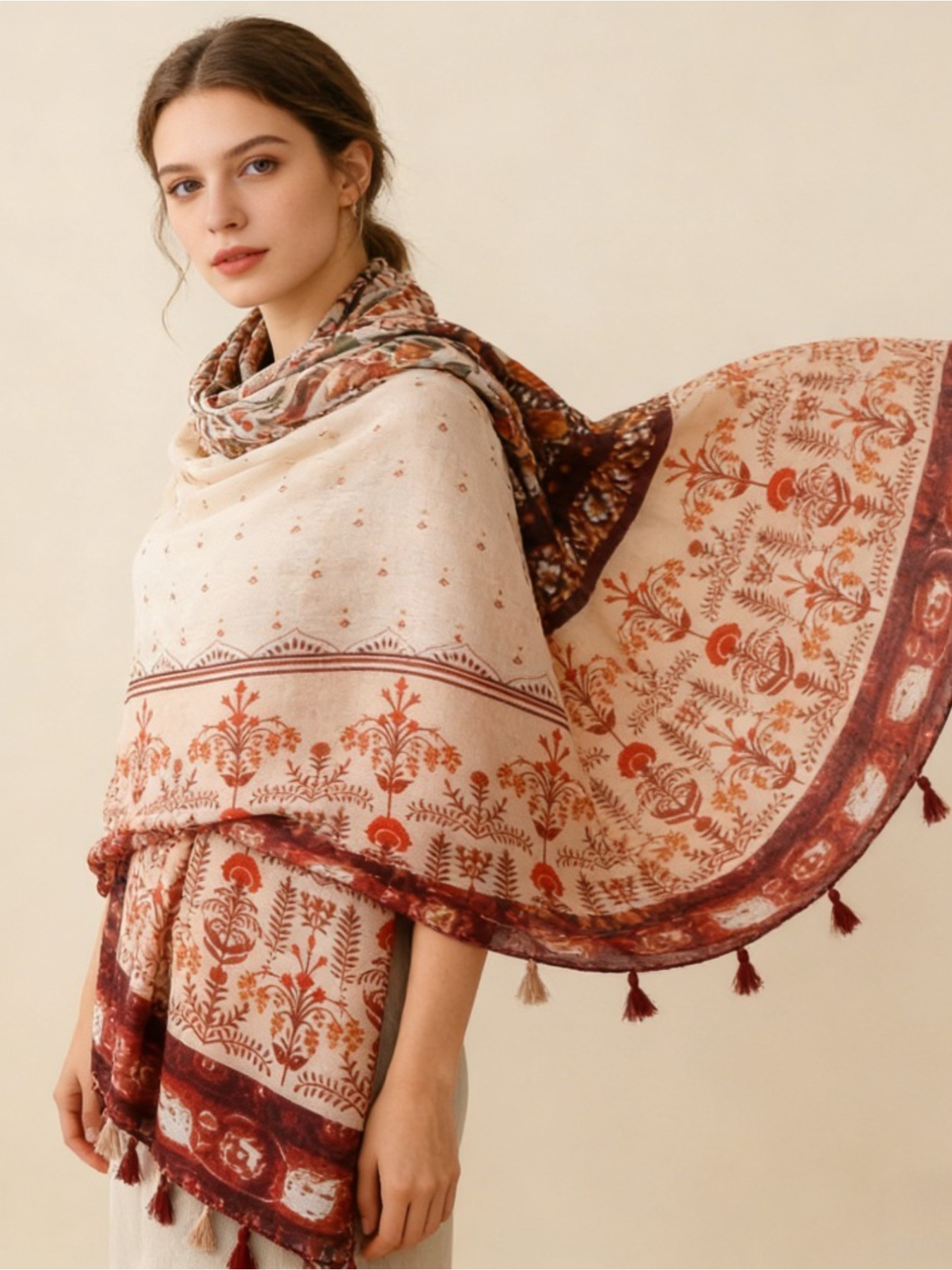 Sciarpa in Seta con Stampa Flo - Go Ethnic Fashion recensione e prezzo