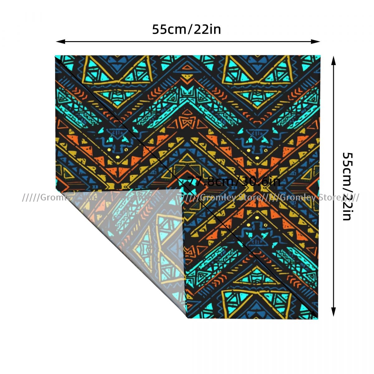 Sciarpa Quadrata Etnica Boho C - Ethnic Chic Fashion recensione e prezzo